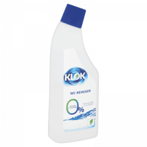 Klok wc reiniger ecologisch - sanitair reinigen en schoonmaken met klok - goed sanitair reinigen en schoonmaken met klok